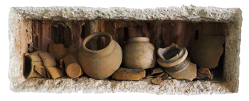 Römischer Keramikfund